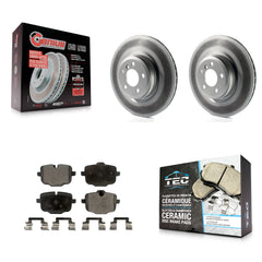 Transit Auto KGT-101614 Disc Brake Kit for 2016-2019 BMW Alpina B6 xDrive Gran Coupe - Rear