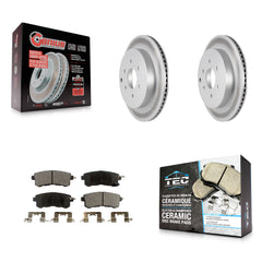 Transit Auto KGT-101618 Disc Brake Kit for 2011-2024 Nissan Armada, INFINITI QX80, INFINITI QX56 - Rear
