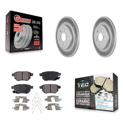 Transit Auto KGT-101626 Disc Brake Kit for 2011-2017 Lexus CT200h - Rear