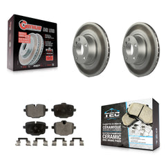 Transit Auto KGT-101627 Disc Brake Kit for 2012 BMW X3 - Rear