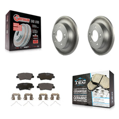 Transit Auto KGT-101634 Disc Brake Kit for 2017-2024 Kia Soul, Hyundai Venue, Hyundai Elantra - Rear
