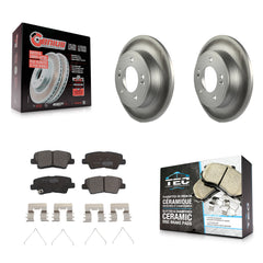 Transit Auto KGT-101635 Disc Brake Kit for 2016-2023 Kia Forte, Hyundai Kona and More - Rear