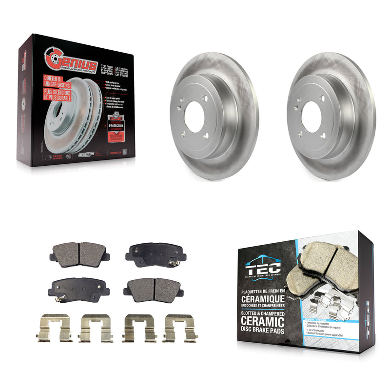 Transit Auto KGT-101639 Disc Brake Kit for 2011 Hyundai Accent - Rear