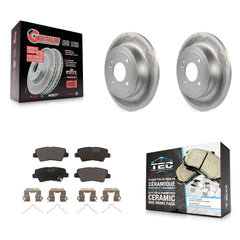 Transit Auto KGT-101641 Disc Brake Kit for 2018-2023 Kia Rio, Hyundai Accent - Rear