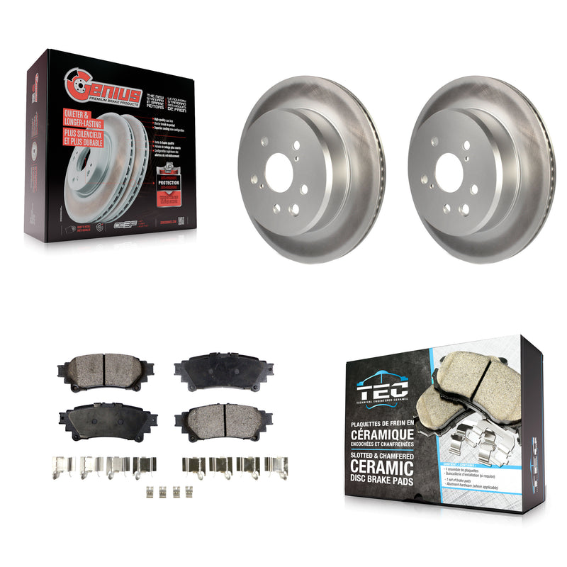 Transit Auto KGT-101642 Disc Brake Kit for 2013-2020 Lexus GS300, Lexus GS200t and More - Rear