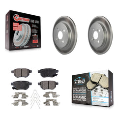Transit Auto KGT-101643 Disc Brake Kit for 2012-2018 Toyota Yaris - Rear