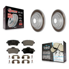 Transit Auto KGT-101644 Disc Brake Kit for 2012-2018 Mercedes-Benz GLE300d, Mercedes-Benz GLE350 and More - Rear