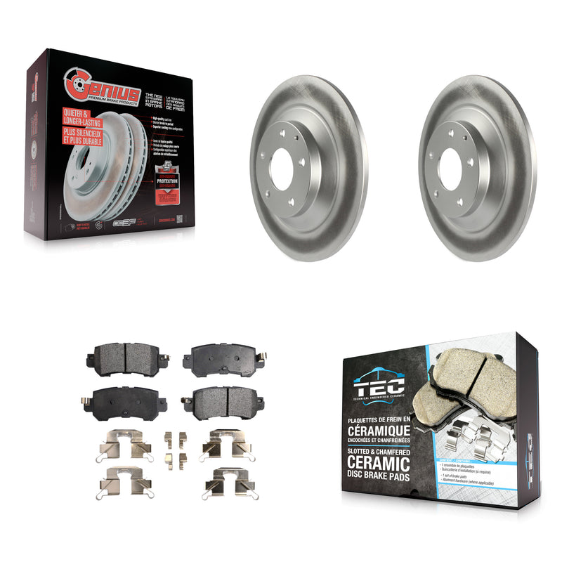 Transit Auto KGT-101645 Disc Brake Kit for 2013-2015 Mazda CX-5 - Rear