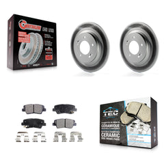 Transit Auto KGT-101648 Disc Brake Kit for 2013-2016 Kia Optima, Kia Soul EV and More - Rear