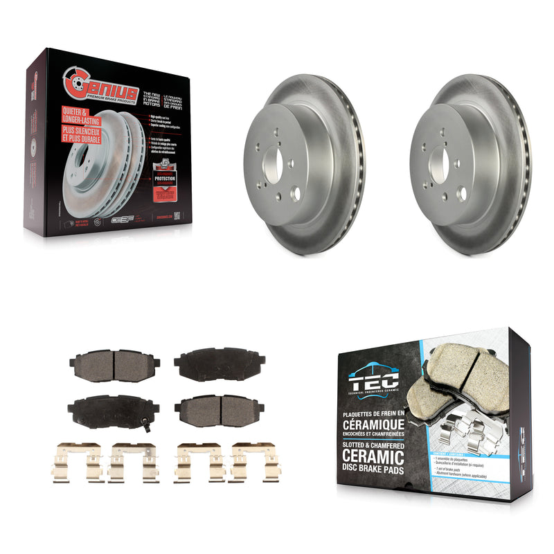 Transit Auto KGT-101664 Disc Brake Kit for 2014-2018 Subaru Forester - Rear