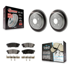 Transit Auto KGT-101672 Disc Brake Kit for 2015-2024 Toyota Camry, Toyota Prius and More - Rear
