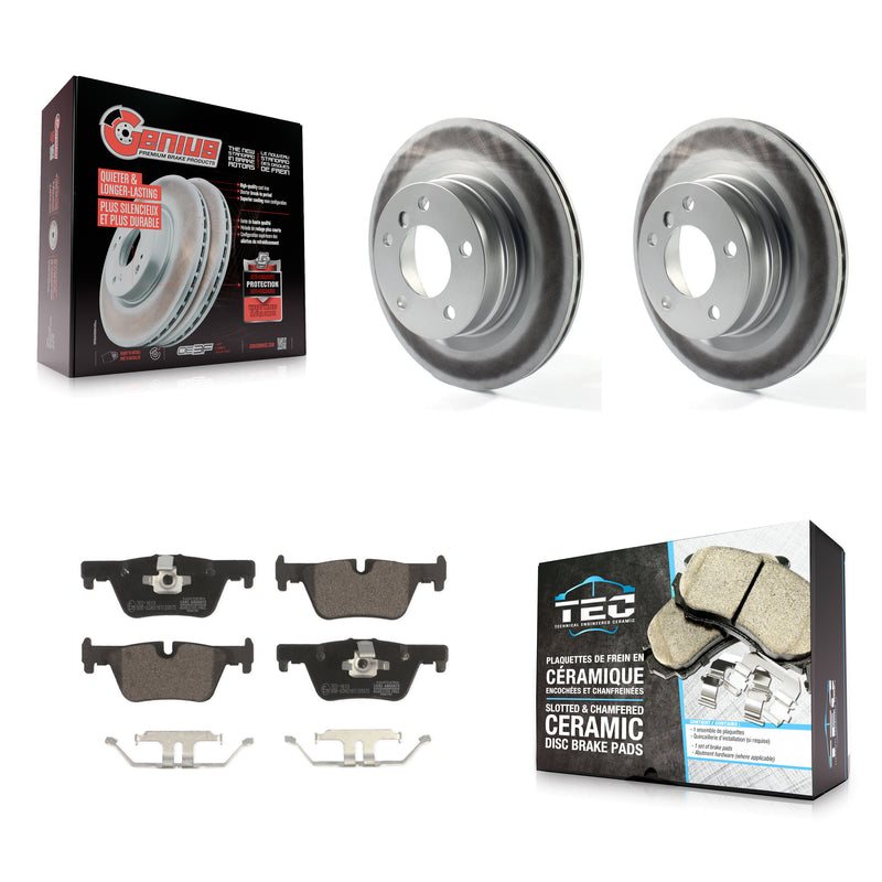 Transit Auto KGT-101673 Disc Brake Kit for 2012-2021 BMW 230i, BMW 230i xDrive and More - Rear