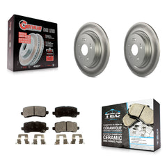 Transit Auto KGT-101678 Disc Brake Kit for 2015-2020 Acura TLX - Rear