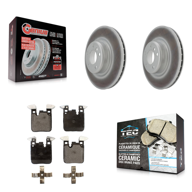 Transit Auto KGT-101683 Disc Brake Kit for 2012-2020 BMW 230i, BMW 230i xDrive and More - Rear