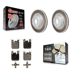 Transit Auto KGT-101685 Disc Brake Kit for 2012-2020 BMW 230i, BMW 230i xDrive and More - Rear