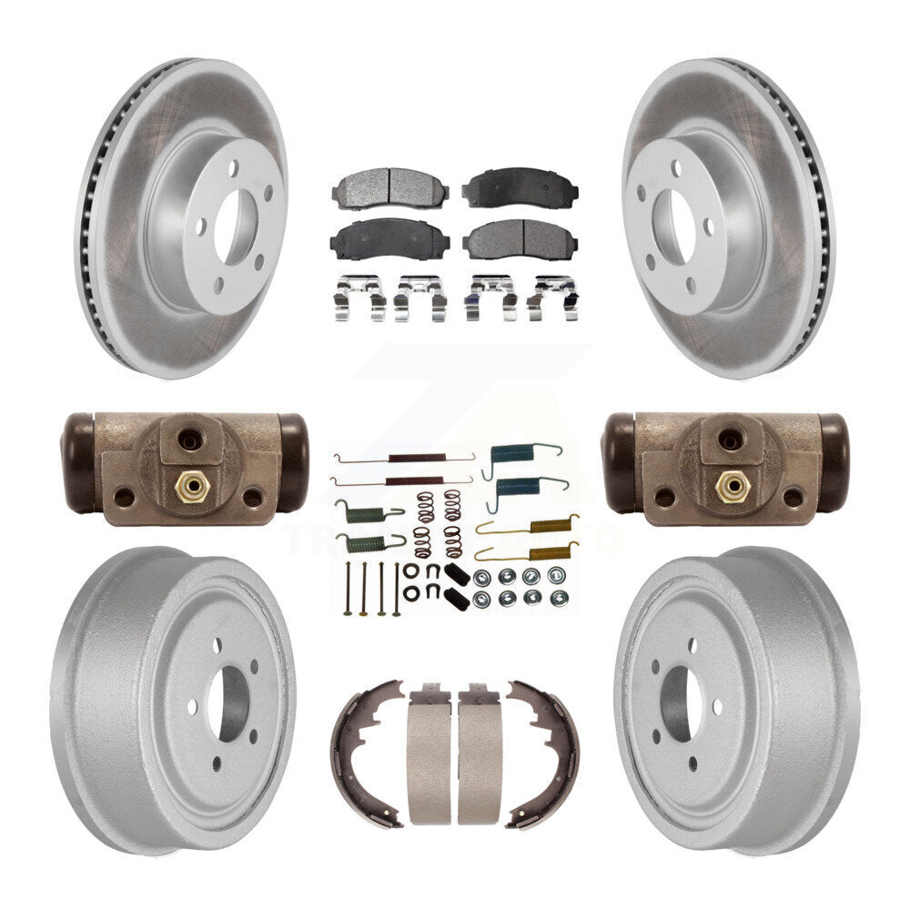 Transit Auto KGT-101753 Disc Brake Kit for 2004-2010 Mazda B4000, Ford Ranger - Front and Rear