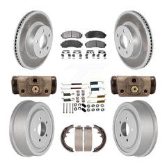 Transit Auto KGT-101753 Disc Brake Kit for 2004-2010 Mazda B4000, Ford Ranger - Front and Rear