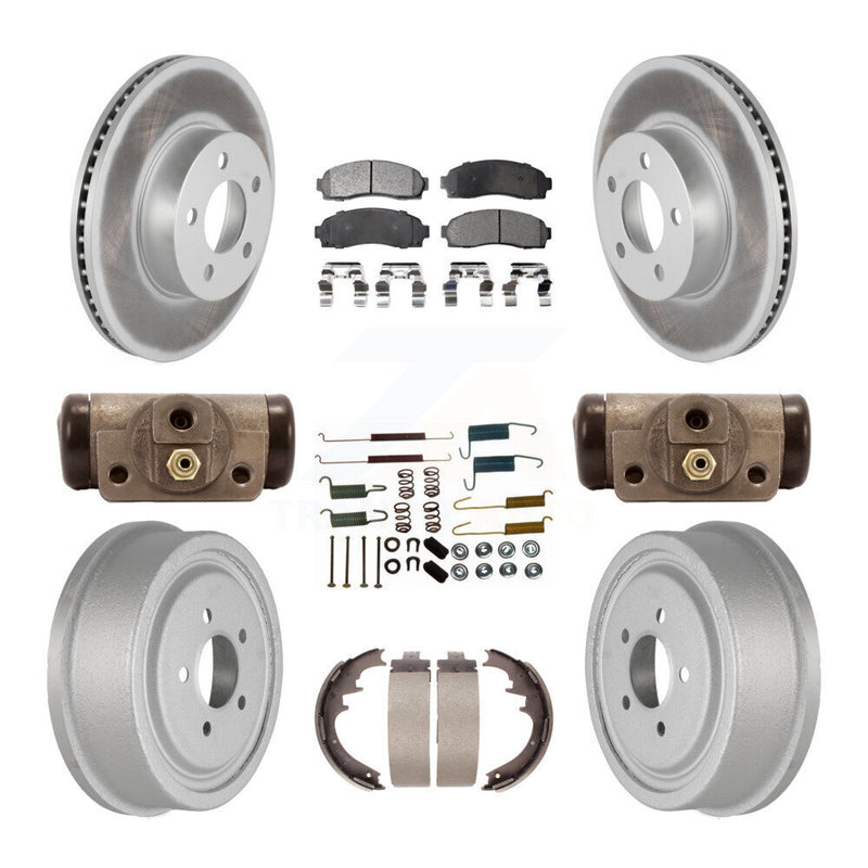 Transit Auto KGT-101753 Disc Brake Kit for 2004-2010 Mazda B4000, Ford Ranger - Front and Rear