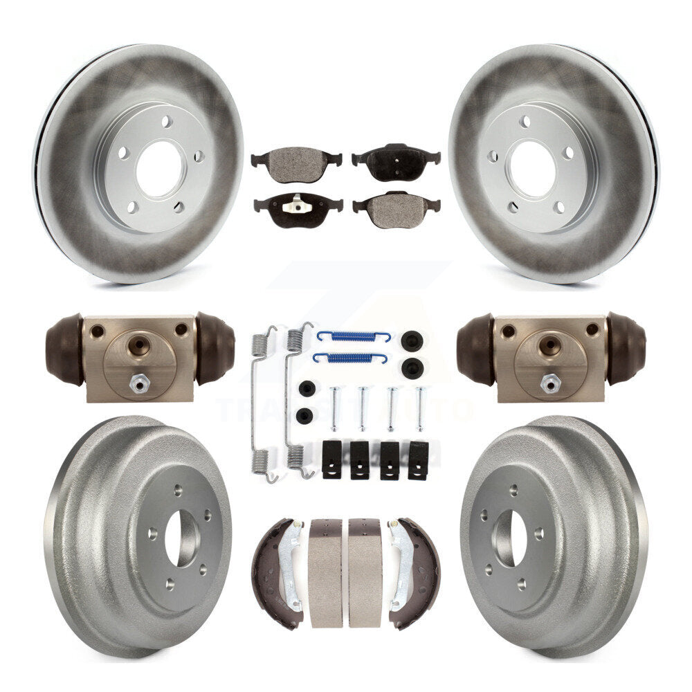 Transit Auto KGT-101756 Disc Brake Kit for 2010-2013 Ford Transit Connect - Front and Rear