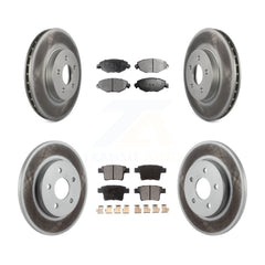 Transit Auto KGT-101766 Disc Brake Kit for 2005-2008 Jaguar X-Type - Front and Rear