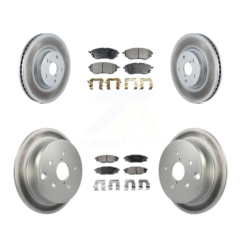 Transit Auto KGT-101767 Disc Brake Kit for 2015-2019 Subaru WRX - Front and Rear