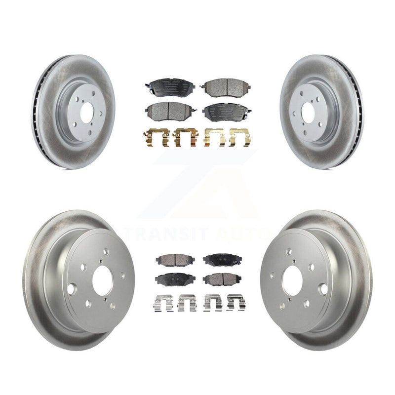 Transit Auto KGT-101767 Disc Brake Kit for 2015-2019 Subaru WRX - Front and Rear