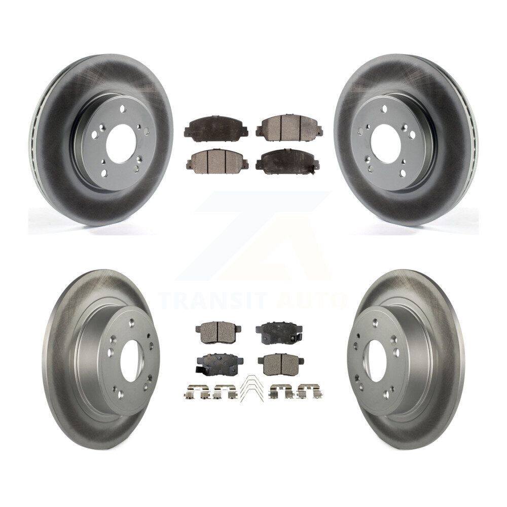 Transit Auto KGT-101770 Disc Brake Kit for 2013-2017 Honda Accord - Front and Rear