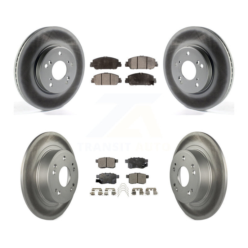 Transit Auto KGT-101770 Disc Brake Kit for 2013-2017 Honda Accord - Front and Rear
