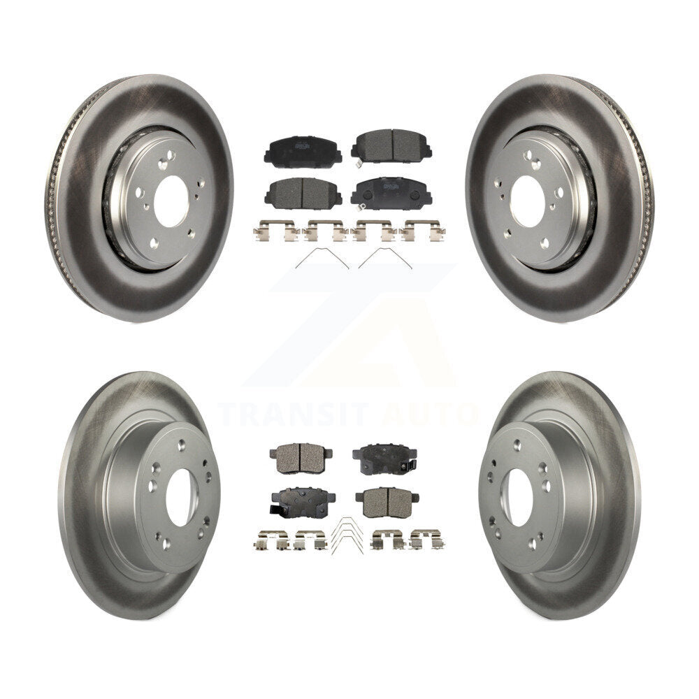 Transit Auto KGT-101772 Disc Brake Kit for 2016-2017 Honda Accord - Front and Rear