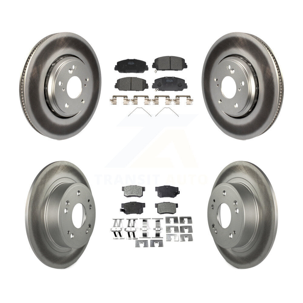 Transit Auto KGT-101773 Disc Brake Kit for 2017-2022 Acura ILX - Front and Rear