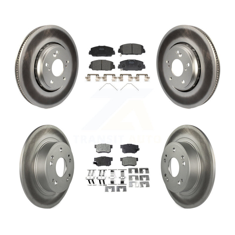 Transit Auto KGT-101773 Disc Brake Kit for 2017-2022 Acura ILX - Front and Rear