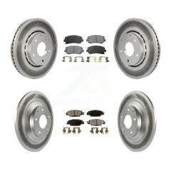 Transit Auto KGT-101774 Disc Brake Kit for 2016-2024 Mazda CX-5 - Front and Rear