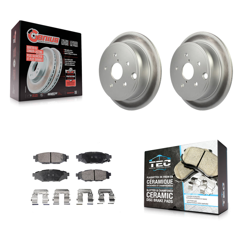 Transit Auto KGT-101779 Disc Brake Kit for 2015-2019 Subaru WRX - Rear