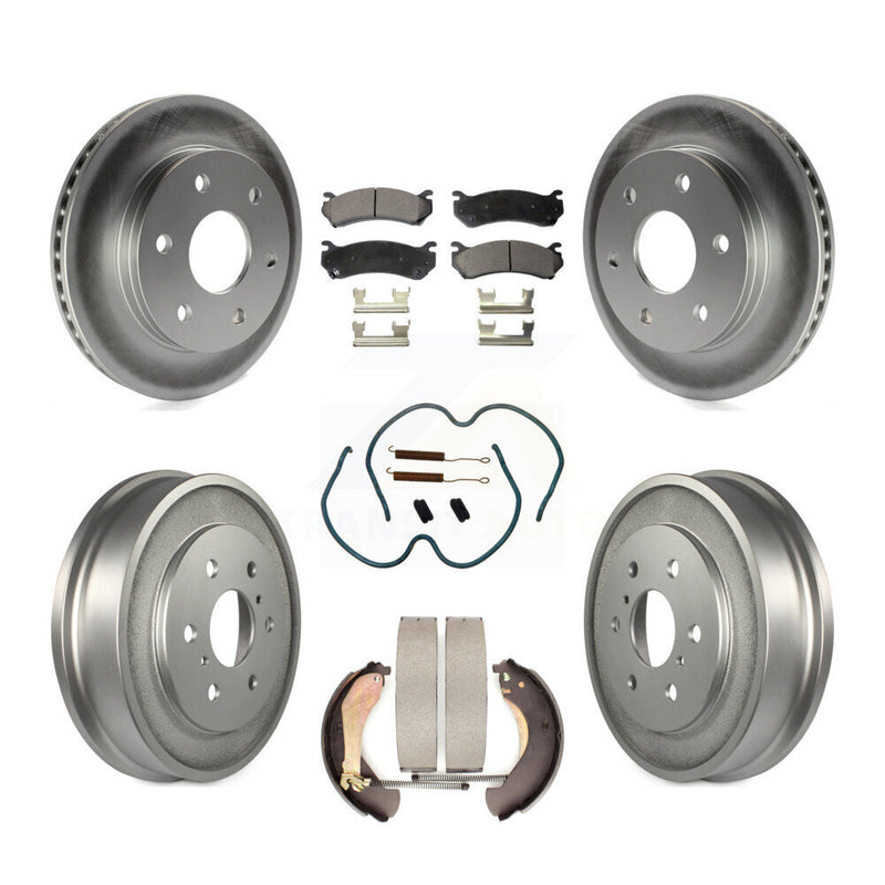 Transit Auto KGT-101788 Disc Brake Kit for 2005-2007 Chevrolet Silverado 1500 Classic, GMC Sierra 1500 Classic and More - Front and Rear