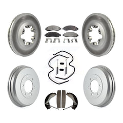 Transit Auto KGT-101790 Disc Brake Kit for 2004-2008 Isuzu i-290, Isuzu i-370 and More - Front and Rear