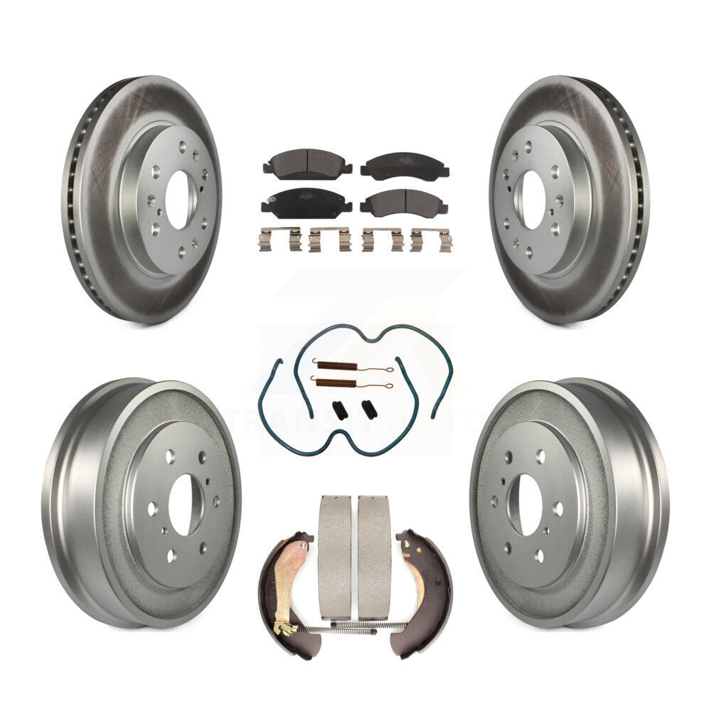 Transit Auto KGT-101791 Disc Brake Kit for 2005-2008 Chevrolet Silverado 1500, GMC Sierra 1500 and More - Front and Rear