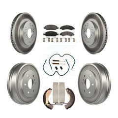 Transit Auto KGT-101791 Disc Brake Kit for 2005-2008 Chevrolet Silverado 1500, GMC Sierra 1500 and More - Front and Rear