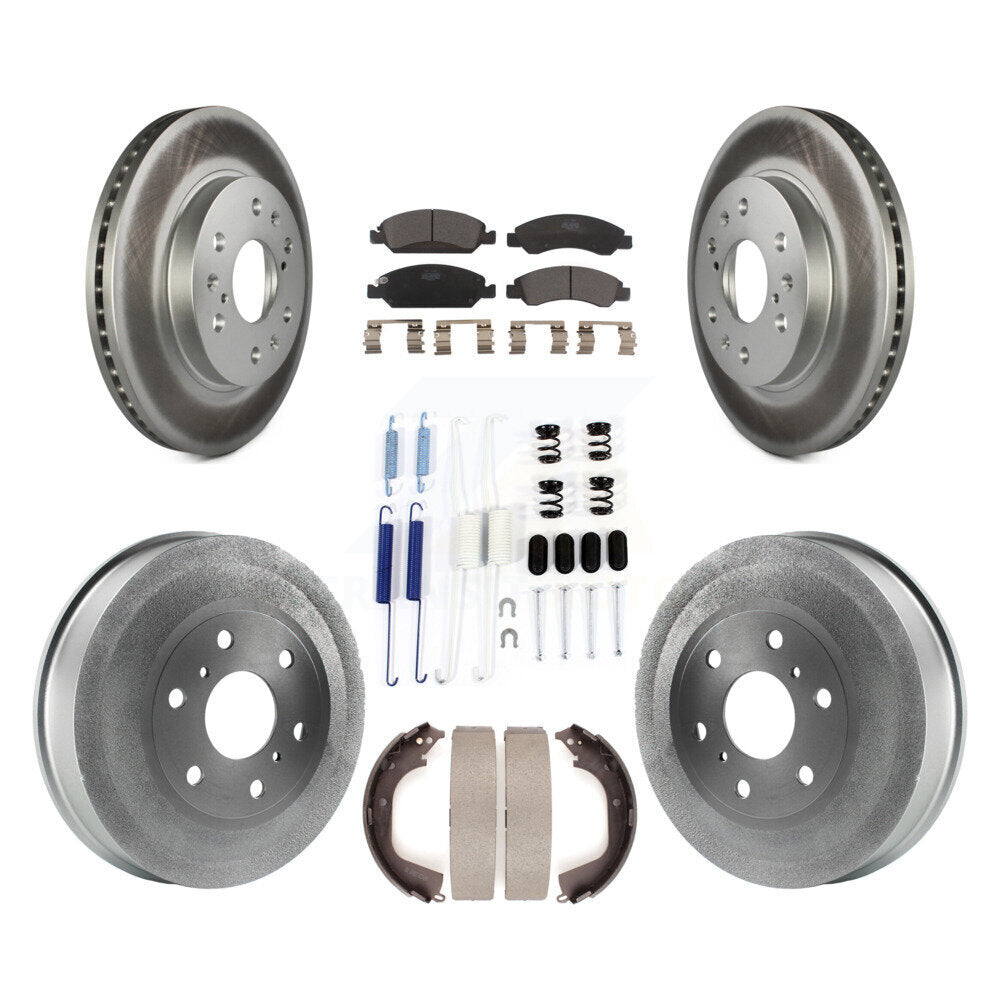 Transit Auto KGT-101792 Disc Brake Kit for 2010-2013 Chevrolet Silverado 1500, GMC Sierra 1500 - Front and Rear