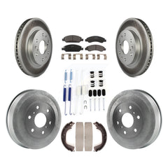 Transit Auto KGT-101792 Disc Brake Kit for 2010-2013 Chevrolet Silverado 1500, GMC Sierra 1500 - Front and Rear