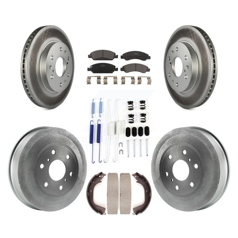Transit Auto KGT-101792 Disc Brake Kit for 2010-2013 Chevrolet Silverado 1500, GMC Sierra 1500 - Front and Rear