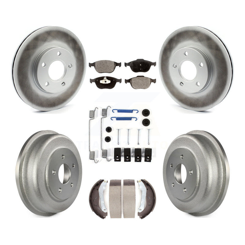 Transit Auto KGT-101804 Disc Brake Kit for 2010-2013 Ford Transit Connect - Front and Rear