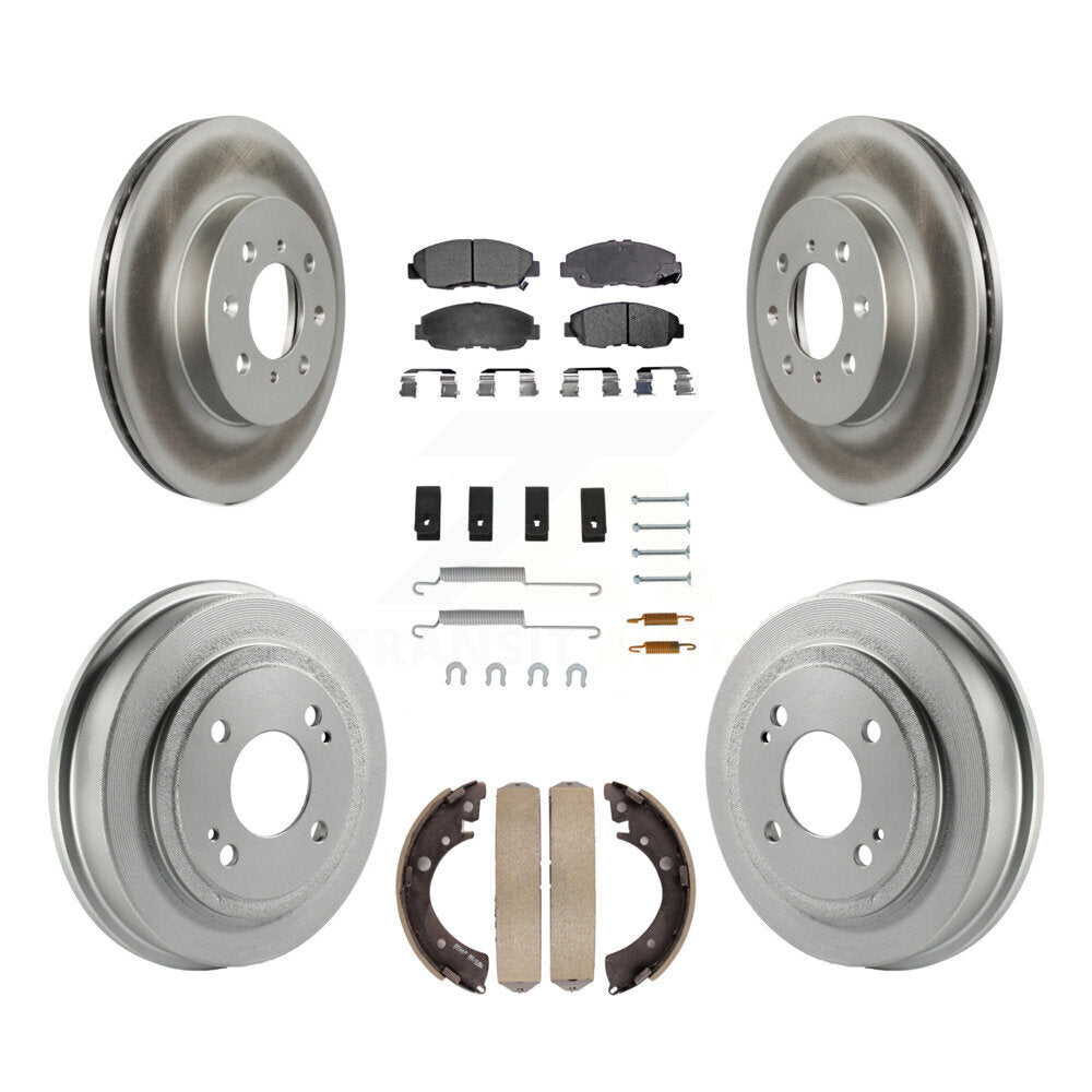Transit Auto KGT-101809 Disc Brake Kit for 1996-2000 Honda Civic, Acura EL - Front and Rear