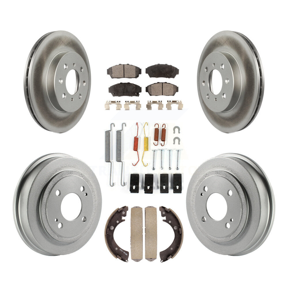 Transit Auto KGT-101810 Disc Brake Kit for 1994-1995 Honda Civic - Front and Rear