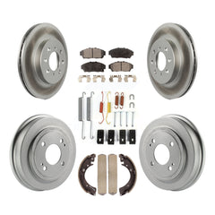 Transit Auto KGT-101810 Disc Brake Kit for 1994-1995 Honda Civic - Front and Rear