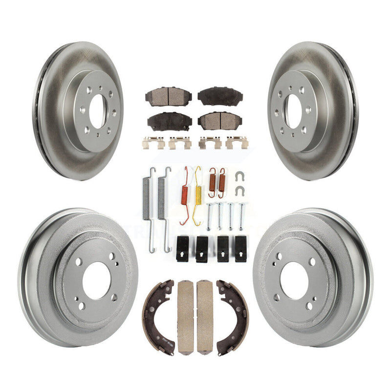 Transit Auto KGT-101810 Disc Brake Kit for 1994-1995 Honda Civic - Front and Rear
