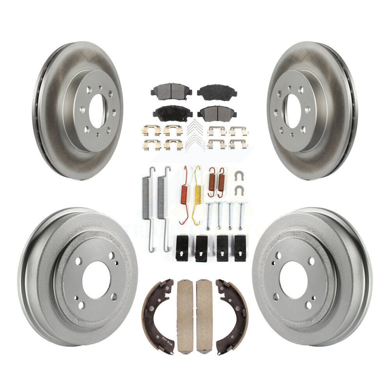 Transit Auto KGT-101811 Disc Brake Kit for 2007-2008 Honda Fit - Front and Rear