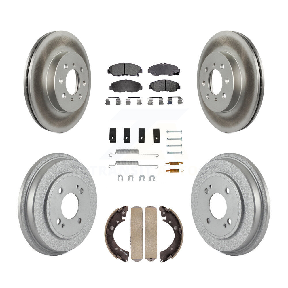 Transit Auto KGT-101813 Disc Brake Kit for 2001-2005 Honda Civic - Front and Rear