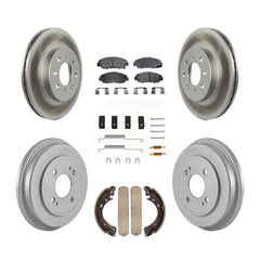 Transit Auto KGT-101813 Disc Brake Kit for 2001-2005 Honda Civic - Front and Rear