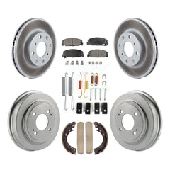 Transit Auto KGT-101815 Disc Brake Kit for 1992-1995 Honda Civic - Front and Rear