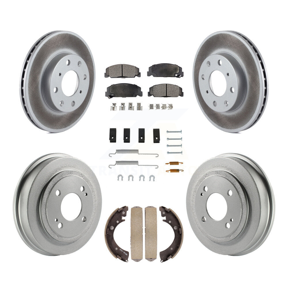 Transit Auto KGT-101816 Disc Brake Kit for 1996-2000 Honda Civic - Front and Rear